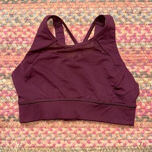 lululemon Sports Bra - Garnet